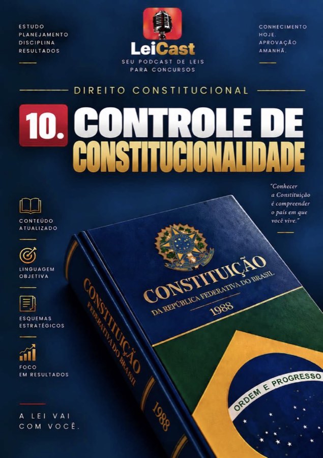 Constitucional — Controle de Constitucionalidade · capa do resumo